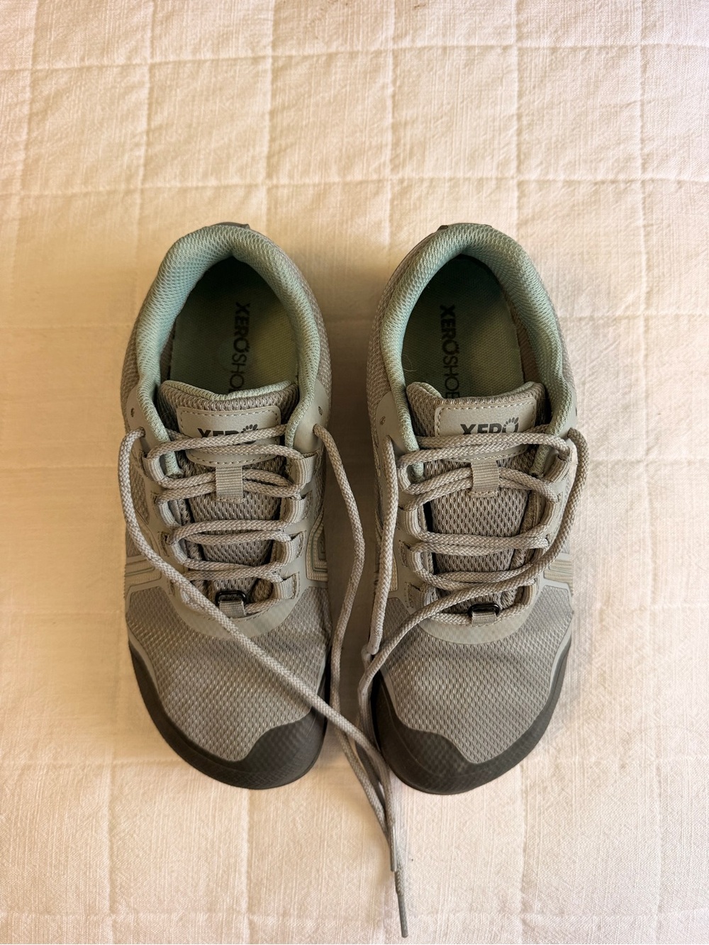Xero Shoes Women’s Gray Lightweight Trail Barefoot Sneakers